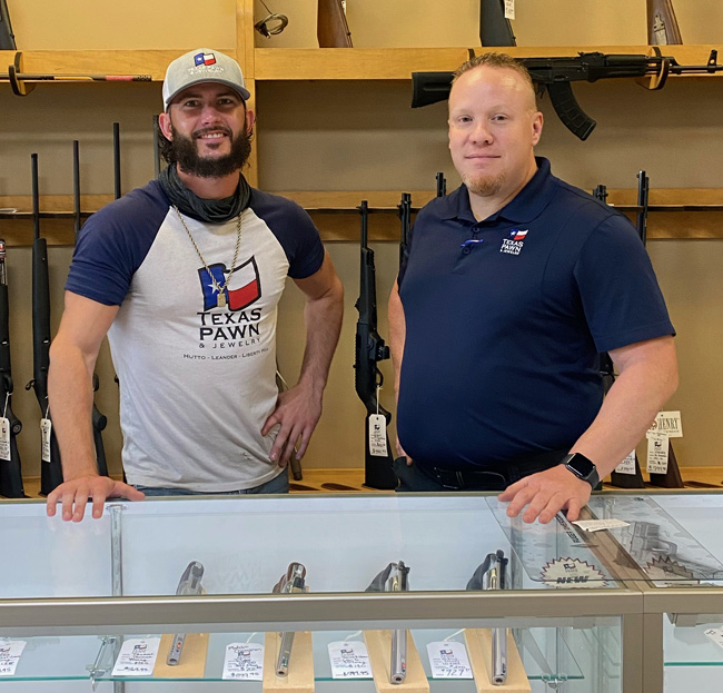 Texas Pawn and Jewelry pawn shop managers